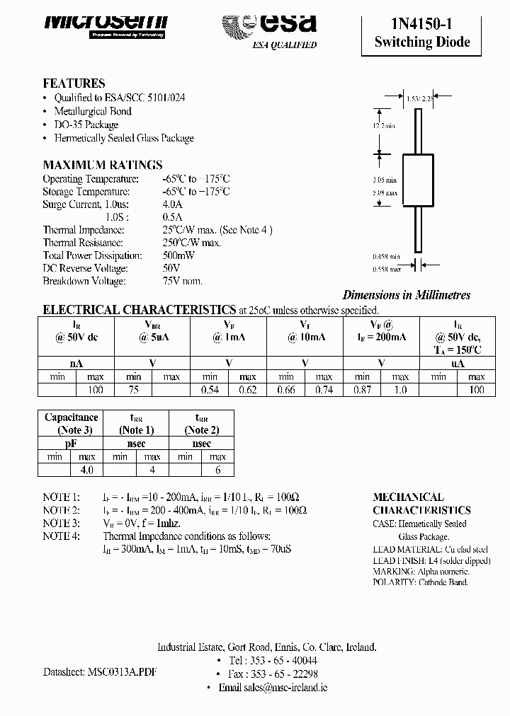 ESA1N4150-1_5726913.PDF Datasheet