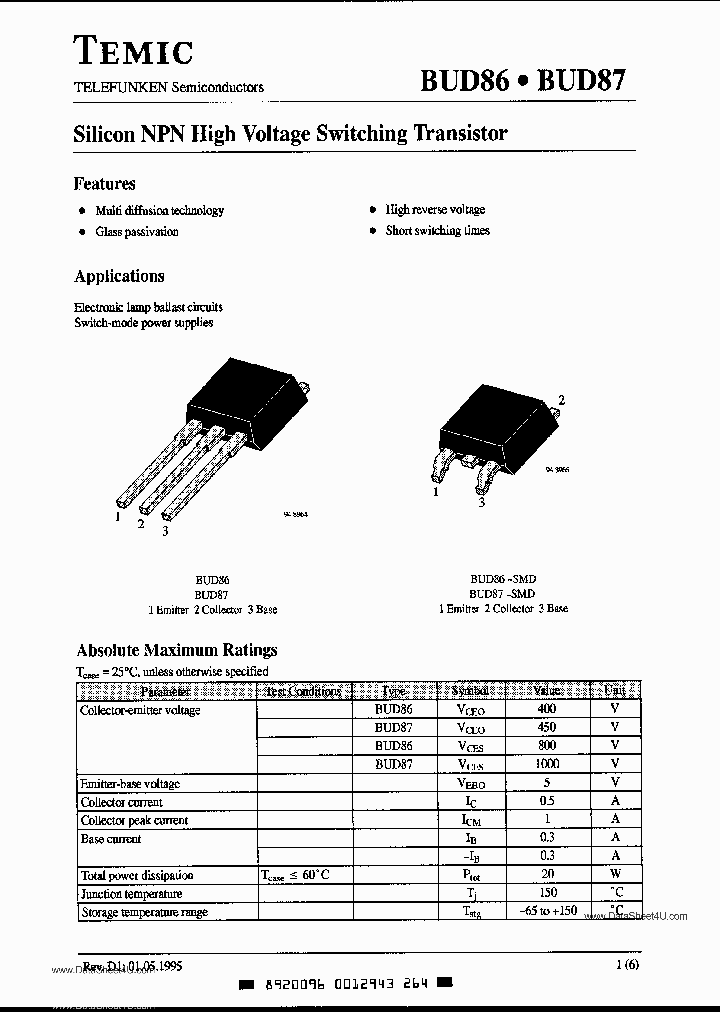 BUD86_5727989.PDF Datasheet