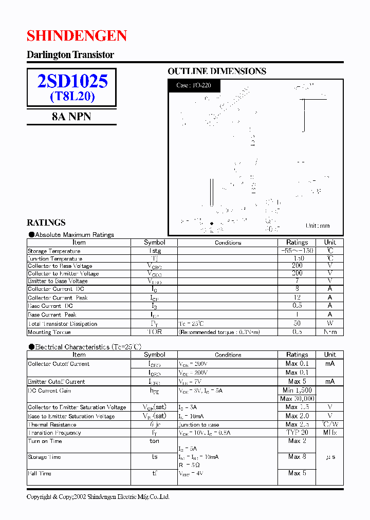 2SD1025_5727766.PDF Datasheet