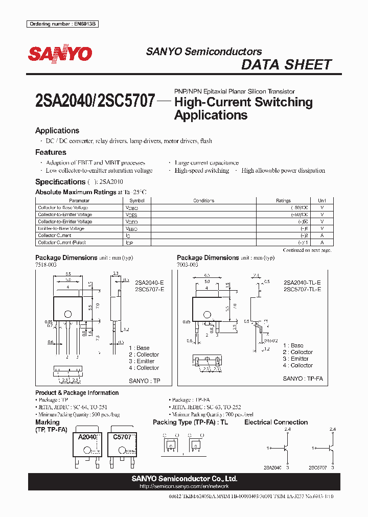 2SC5707_5728942.PDF Datasheet