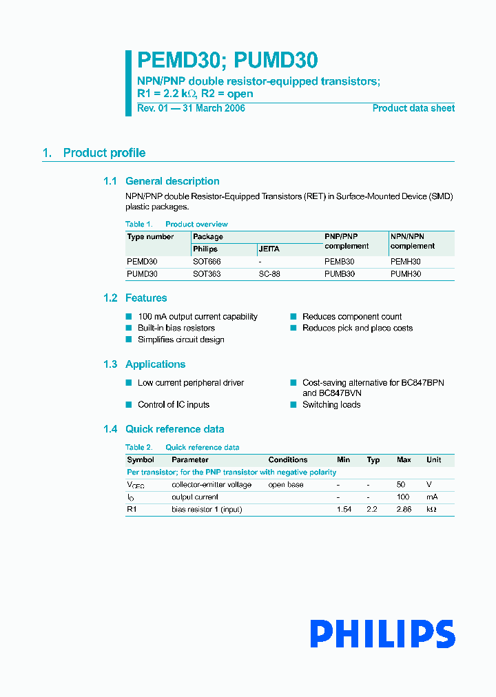 PEMD30_5731361.PDF Datasheet