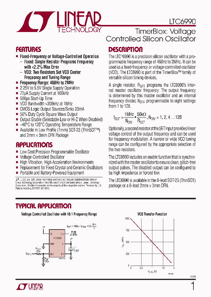 LTC6990CS6PBF_5731559.PDF Datasheet