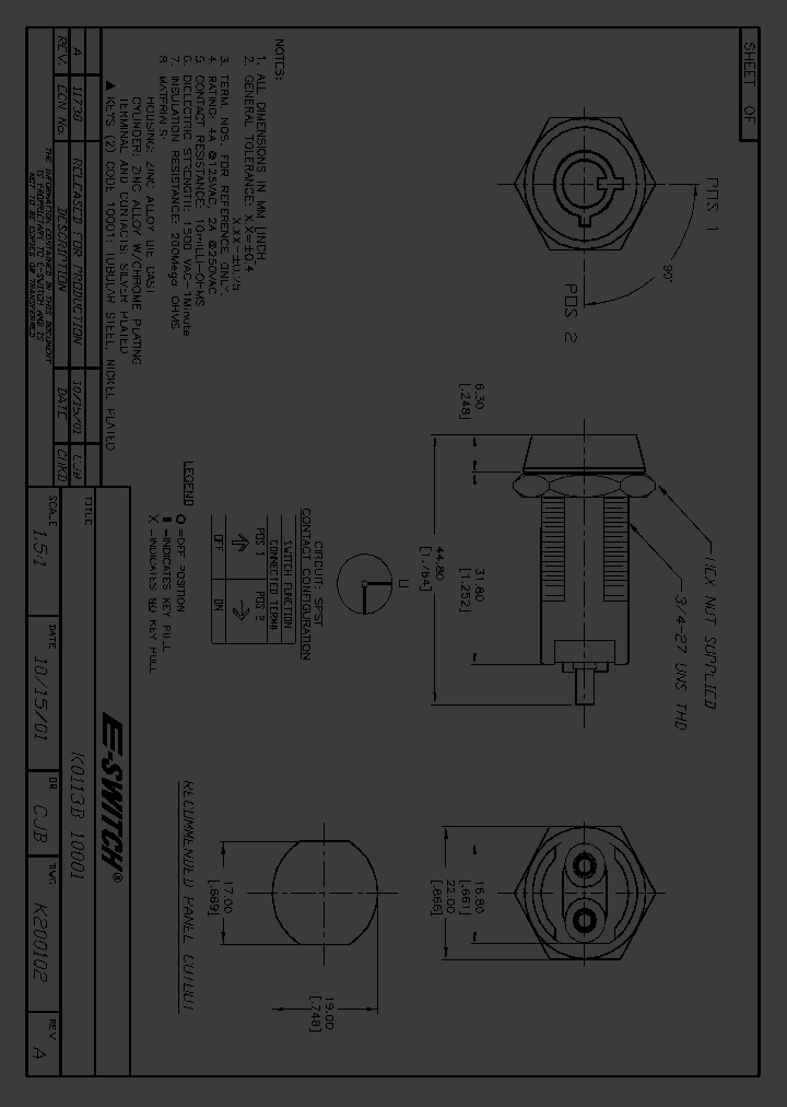 KO113B-10001_5733530.PDF Datasheet