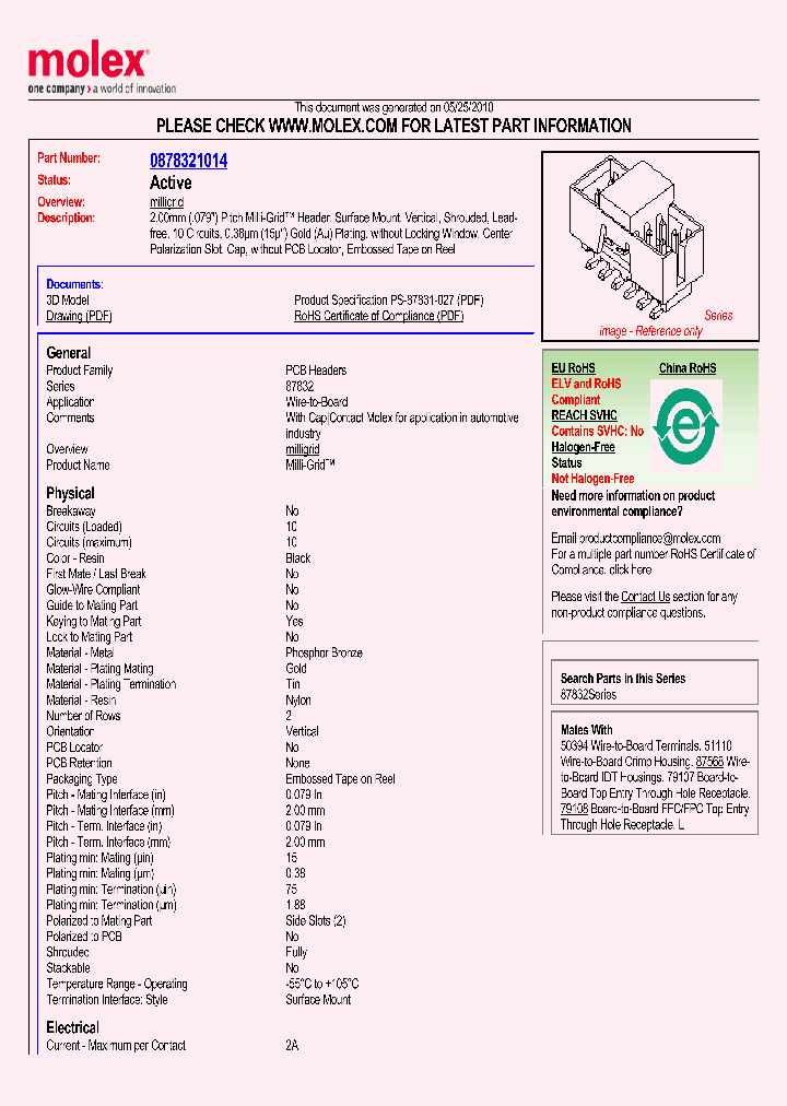 87832-1014_5733830.PDF Datasheet