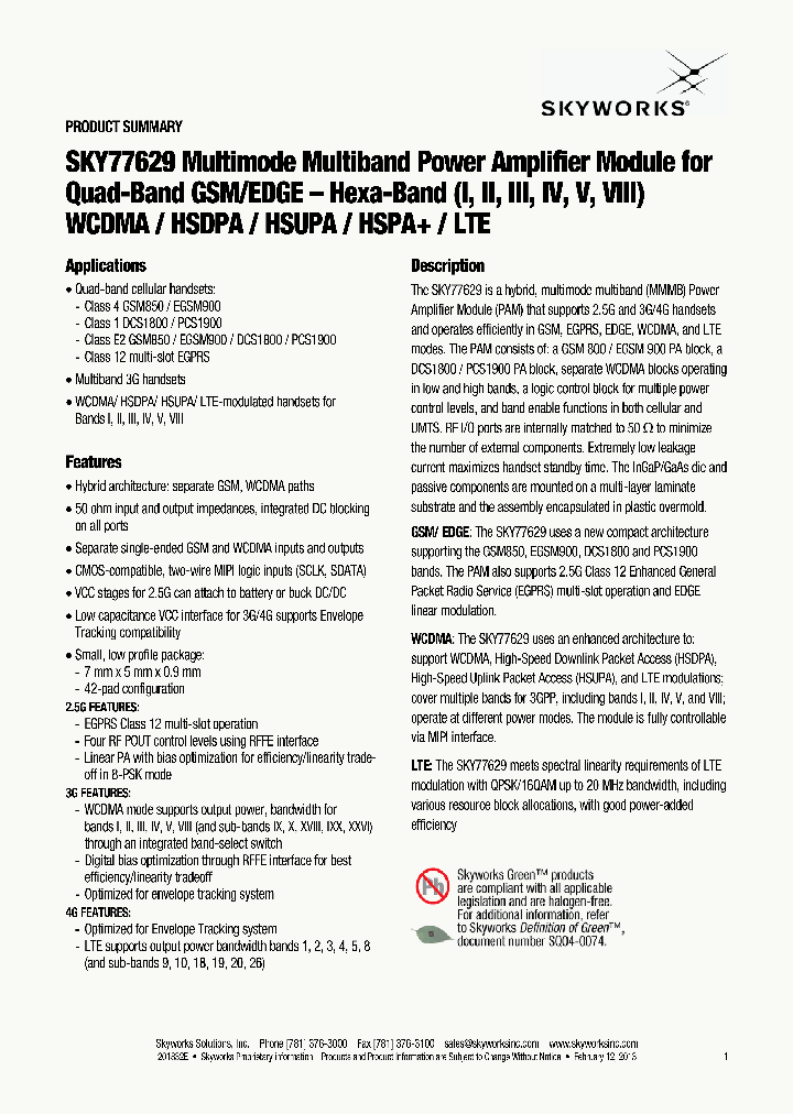 SKY77629-13_5734722.PDF Datasheet