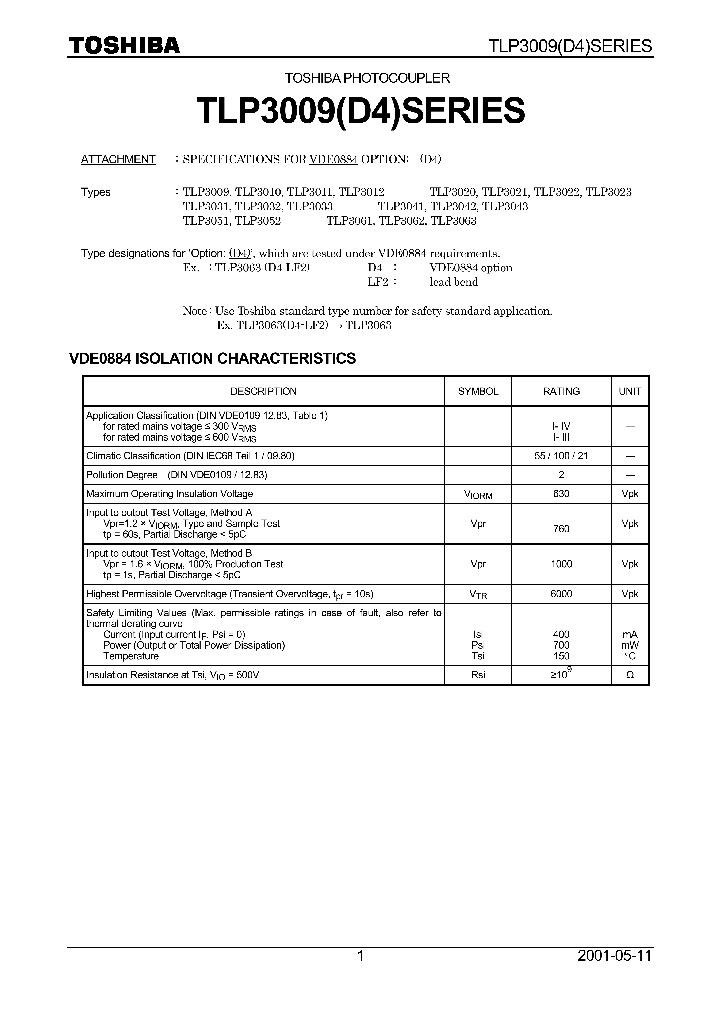 TLP3009D4SERIES_5737006.PDF Datasheet