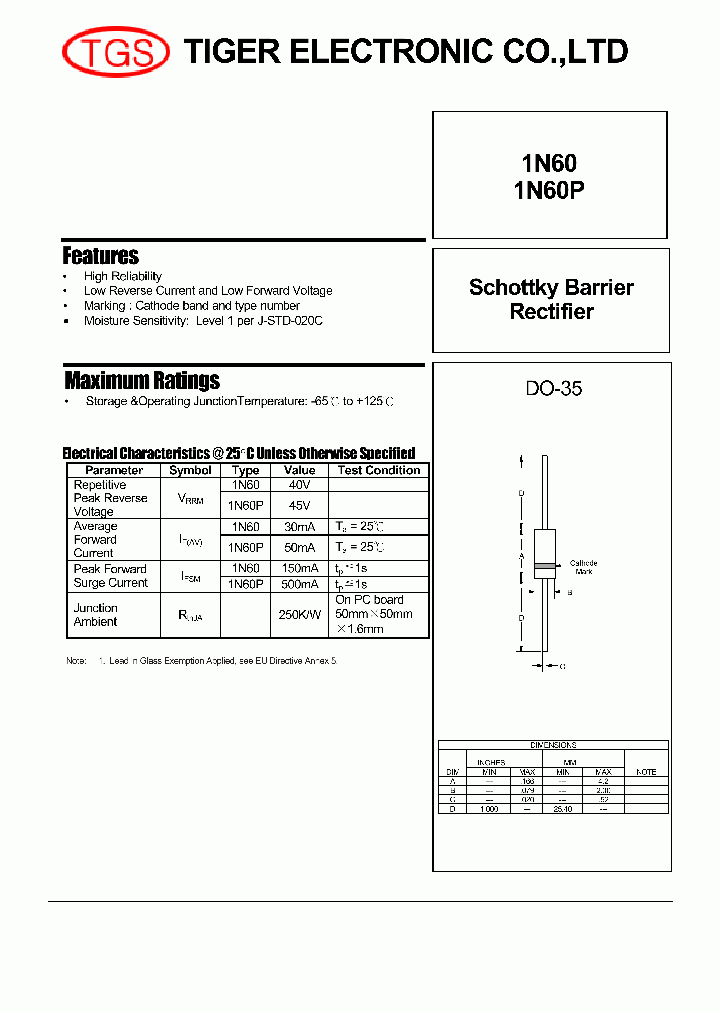 1N60_5737140.PDF Datasheet