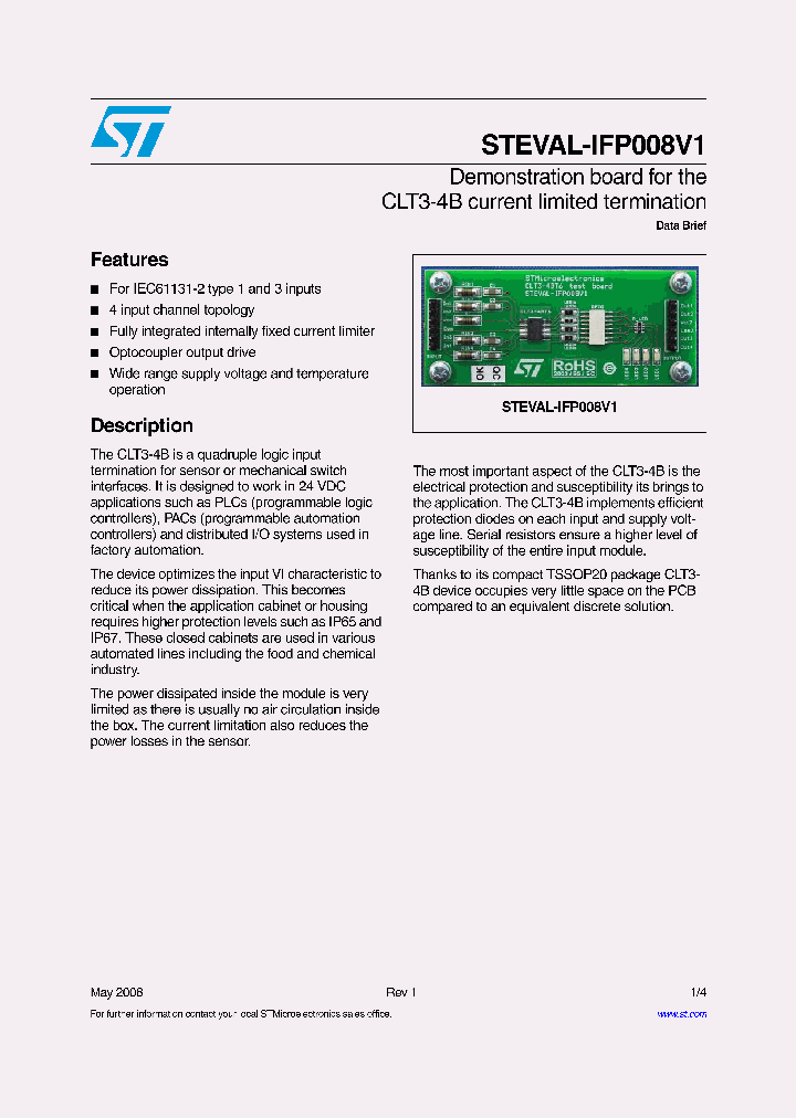 STEVAL-IFP008V1_5738010.PDF Datasheet