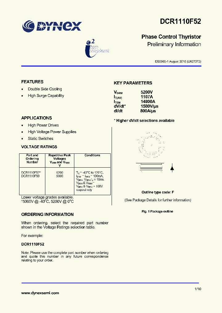 DCR1110F50_5739527.PDF Datasheet