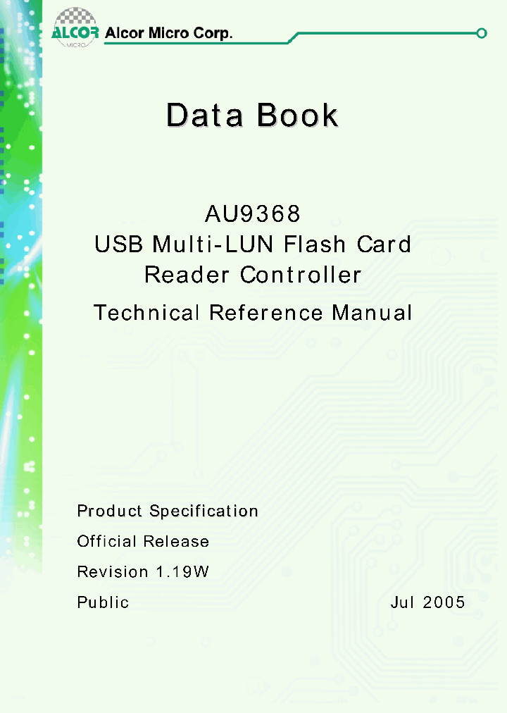 AU9368_5740878.PDF Datasheet
