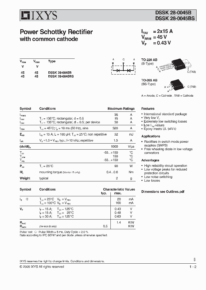DSSK28-0045BS_5740928.PDF Datasheet