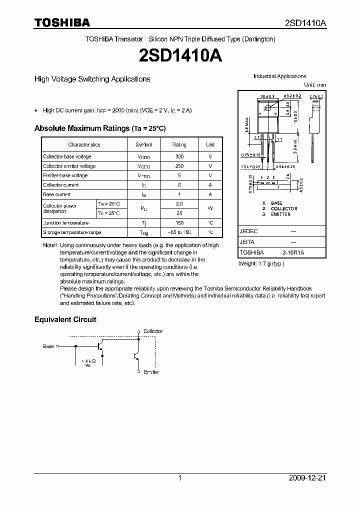 2SD1410A09_5741266.PDF Datasheet