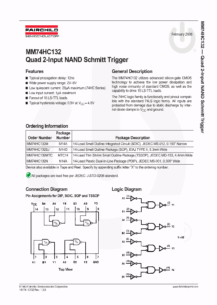 MM74HC132MTCX_5741662.PDF Datasheet