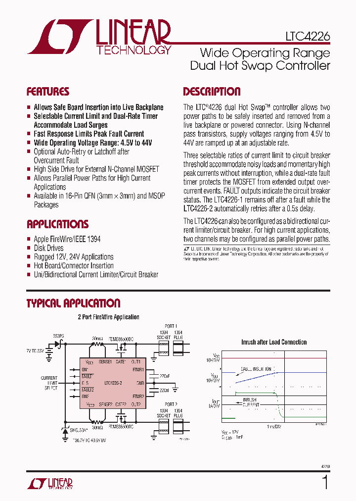 LTC4222_5743786.PDF Datasheet