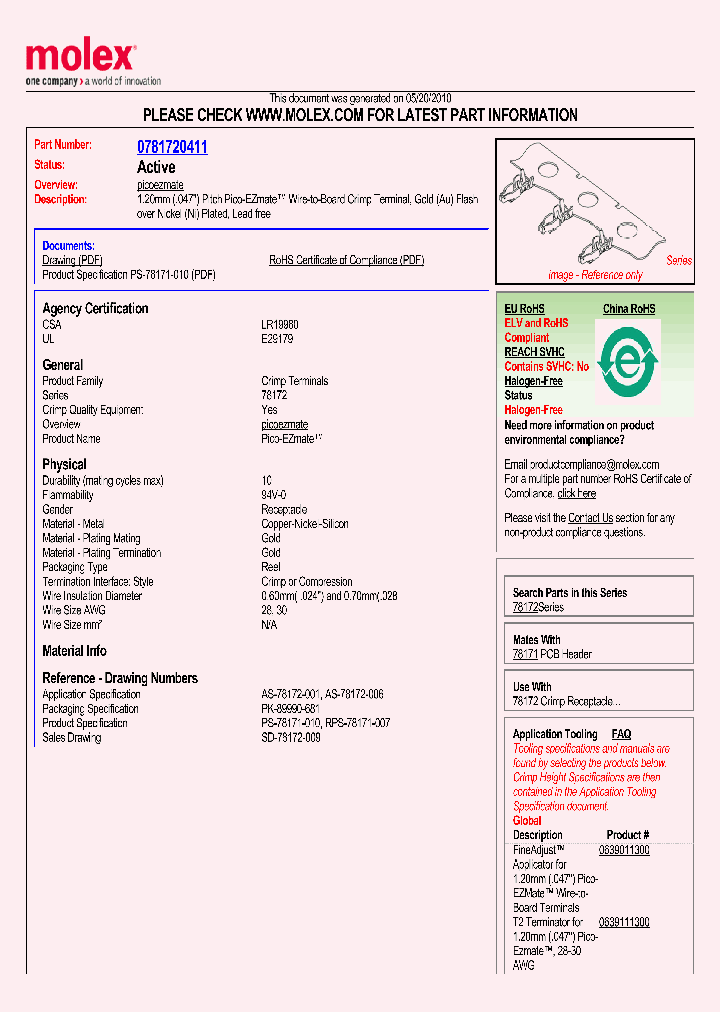 78172-0411_5744089.PDF Datasheet