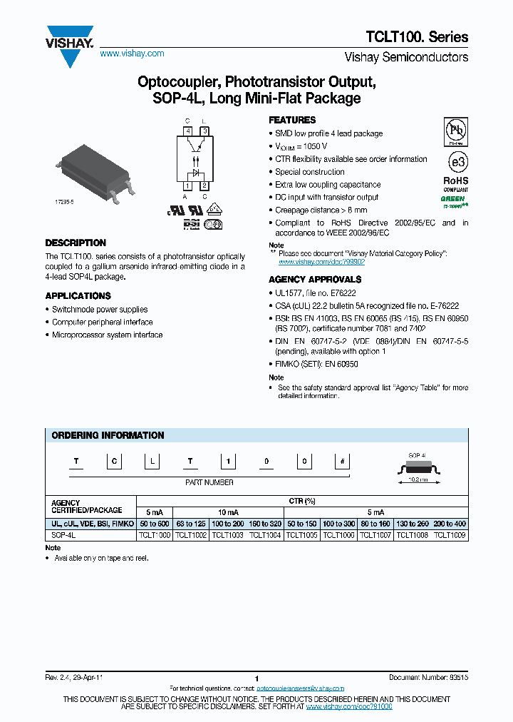 TCLT1000_5747825.PDF Datasheet