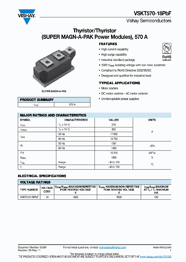 VSKT570-18PBF_5748889.PDF Datasheet