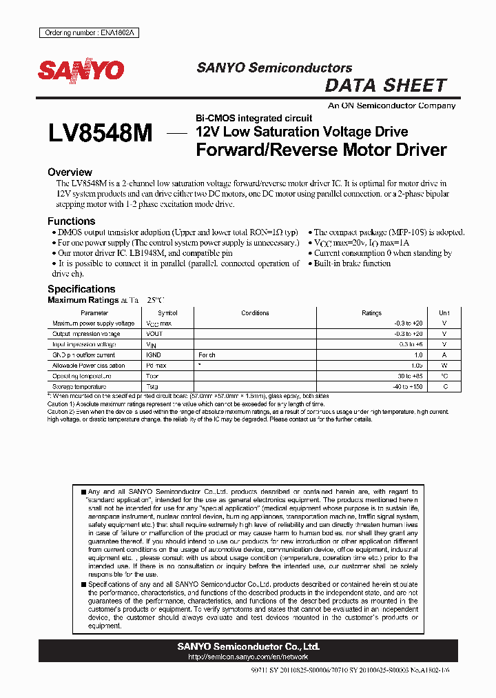LV8548M_5749368.PDF Datasheet