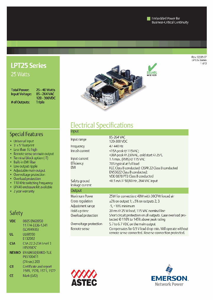 LPT25_5752626.PDF Datasheet