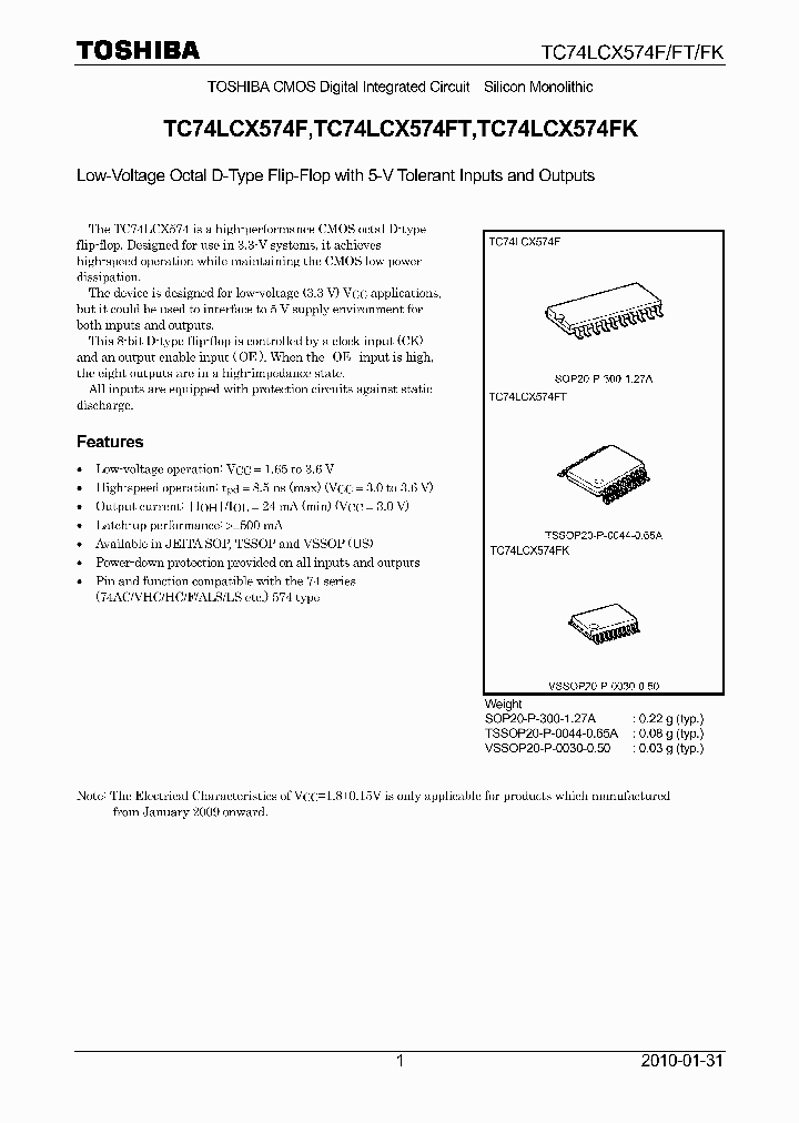 TC74LCX574FK10_5755779.PDF Datasheet