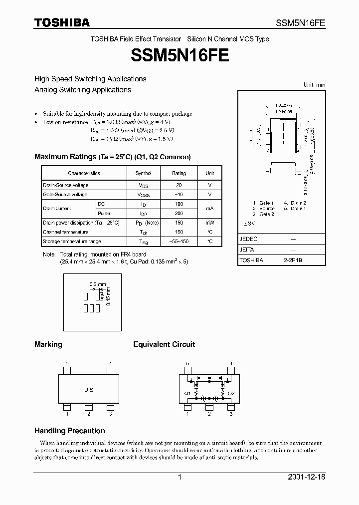 SSM5N16FE_5757814.PDF Datasheet