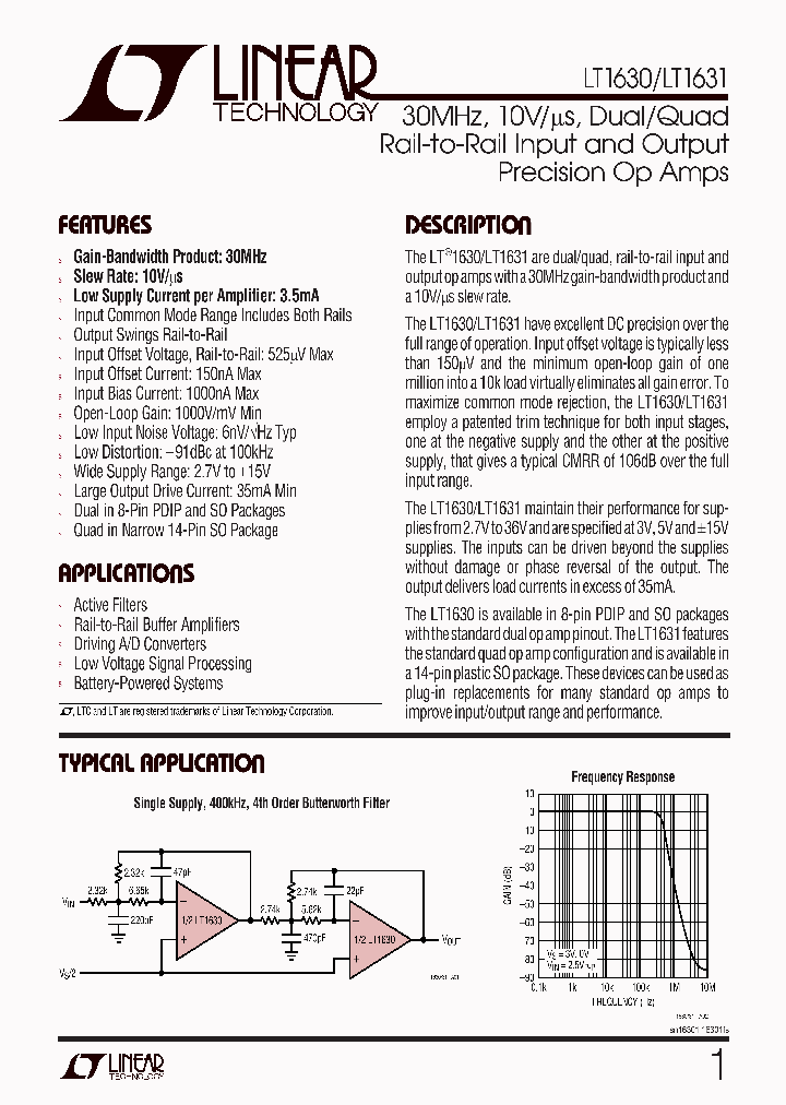 LT1630_5759990.PDF Datasheet