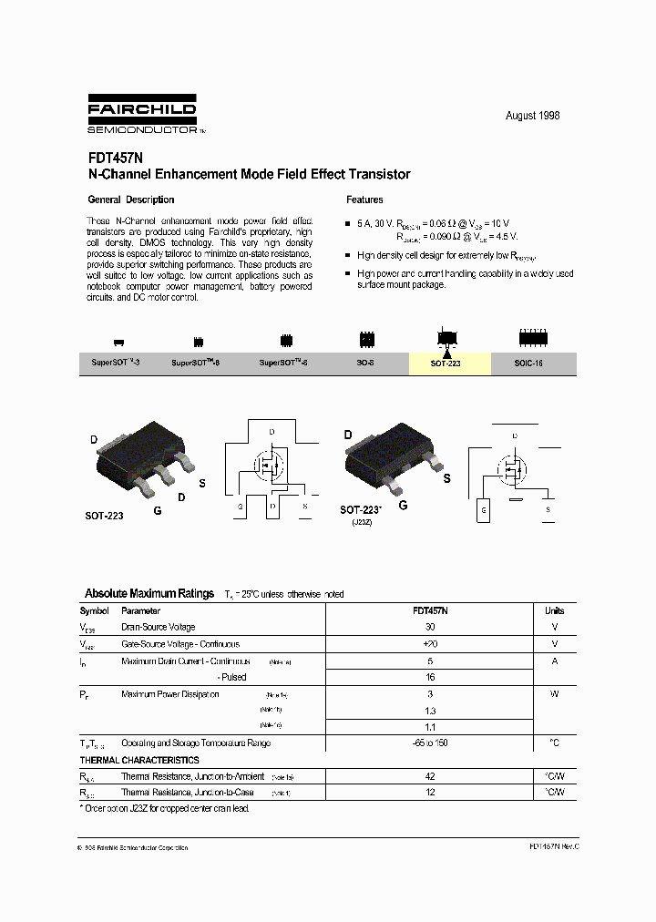 FDT457NNL_5763041.PDF Datasheet