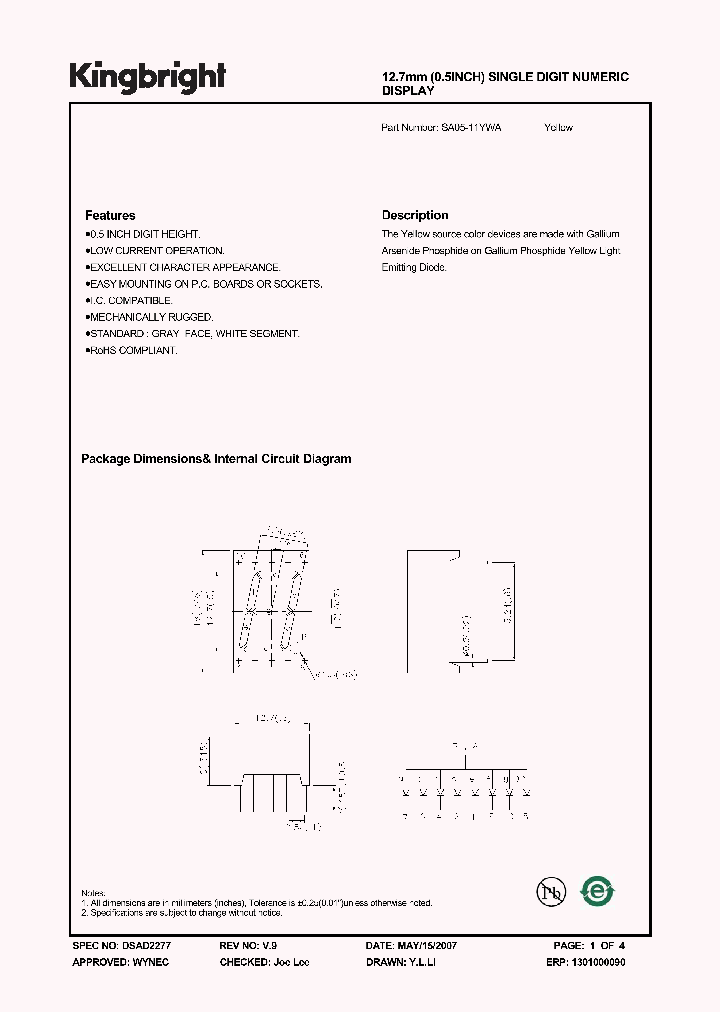 SA05-11YWA_5765850.PDF Datasheet