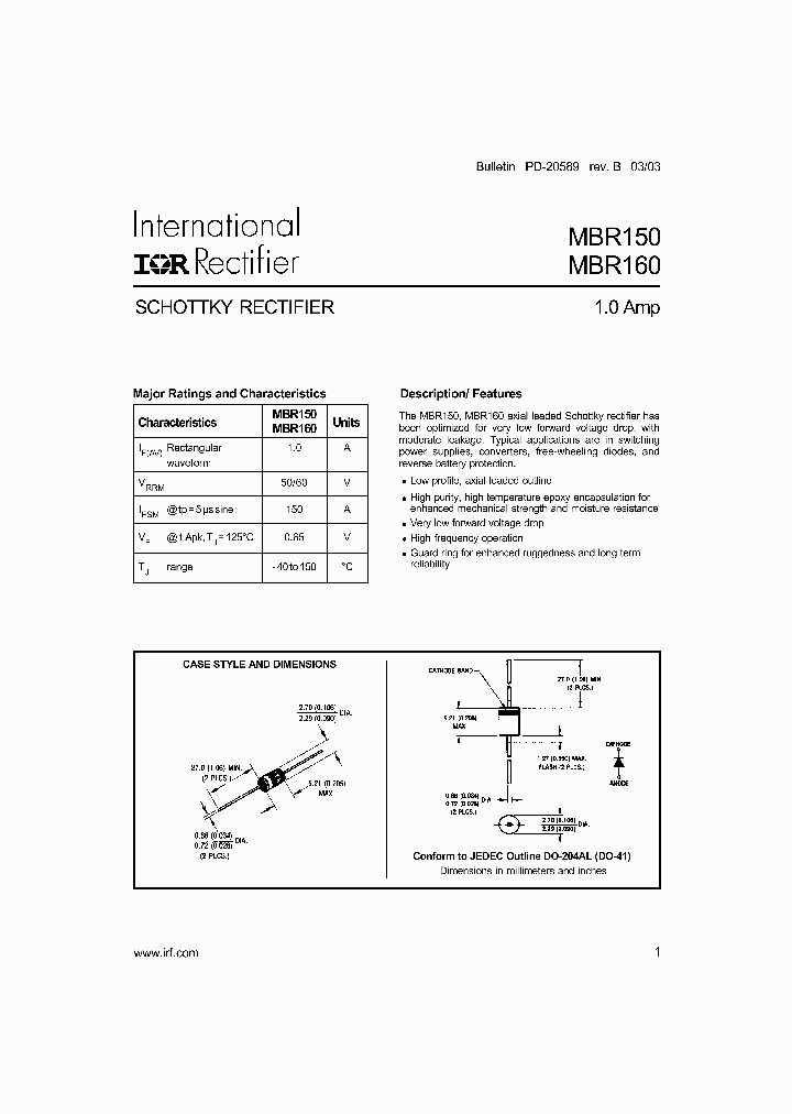 MBR150TR_5766654.PDF Datasheet