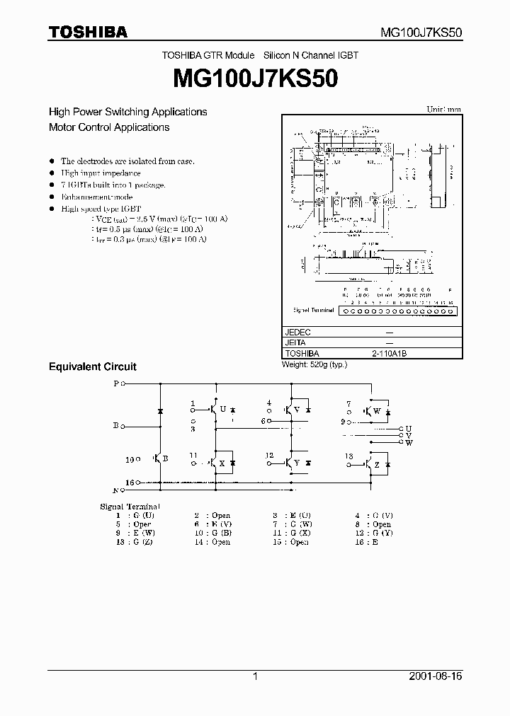 MG100J7KS50_5767537.PDF Datasheet