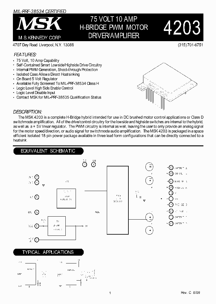 MSK4203ED_5769032.PDF Datasheet