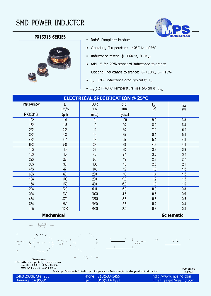 PX13316-102_5769756.PDF Datasheet