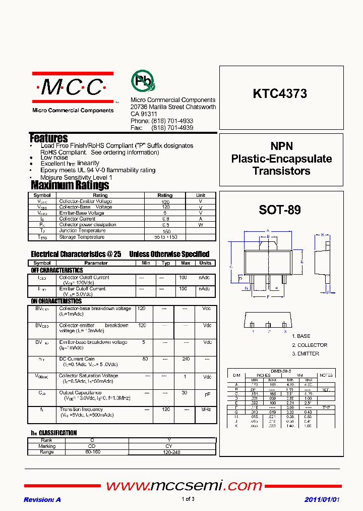 KTC4373_5771450.PDF Datasheet