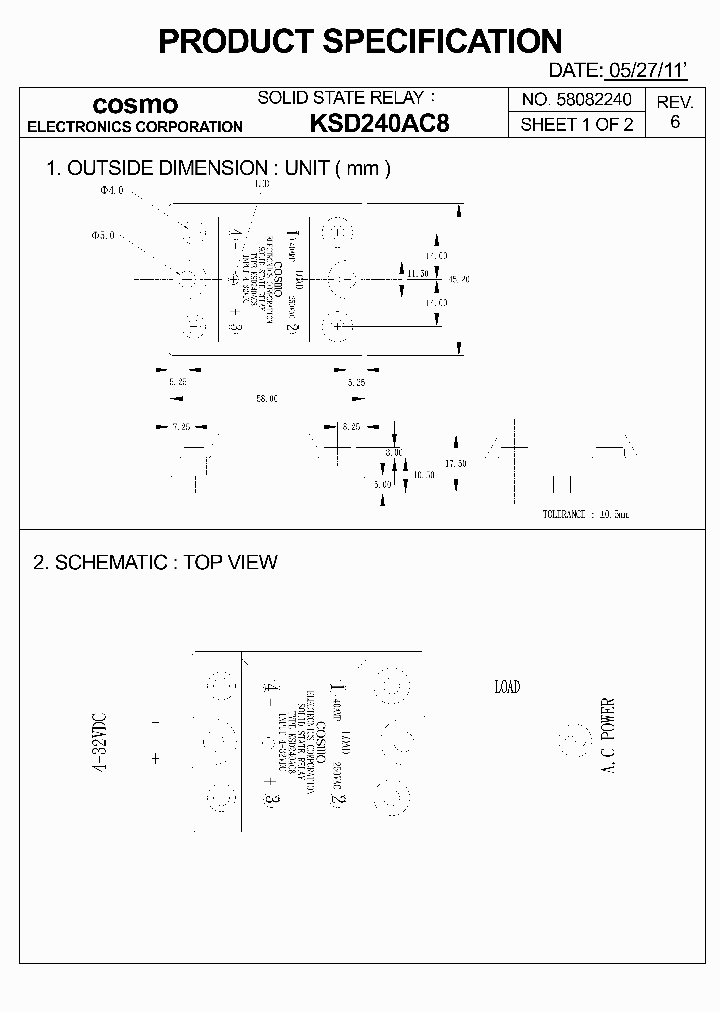KSD240AC811_5773814.PDF Datasheet