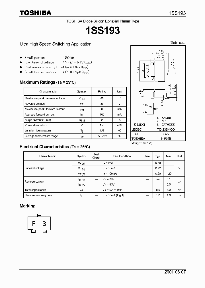 1SS193_5773823.PDF Datasheet