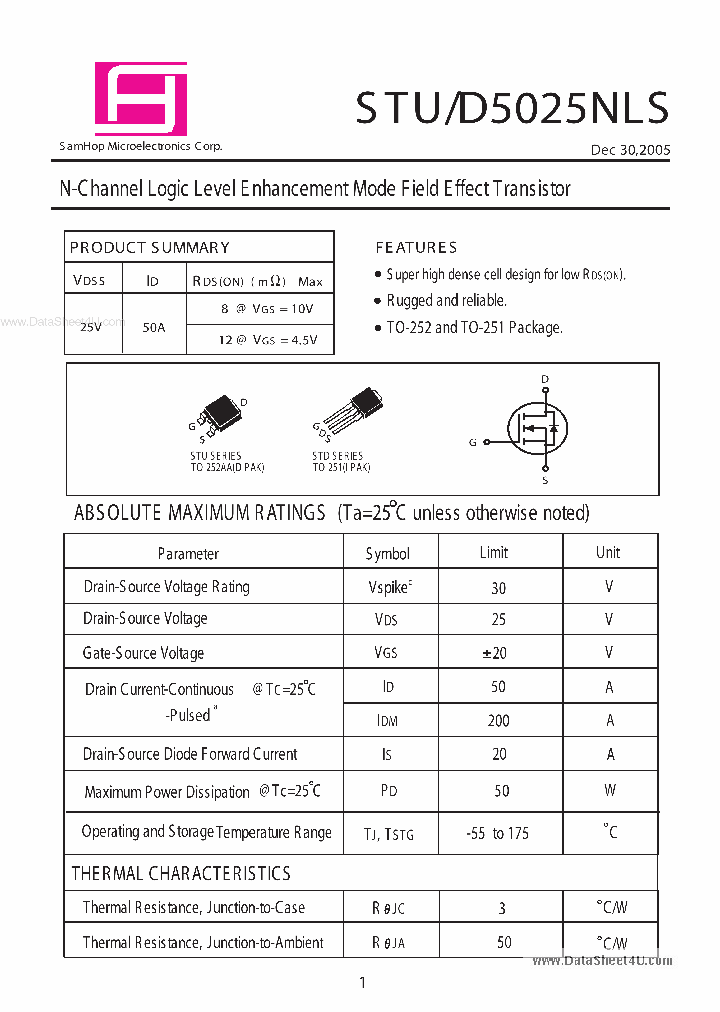 STU5025NLS_5775966.PDF Datasheet