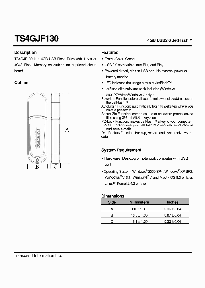 TS4GJF130_5777322.PDF Datasheet