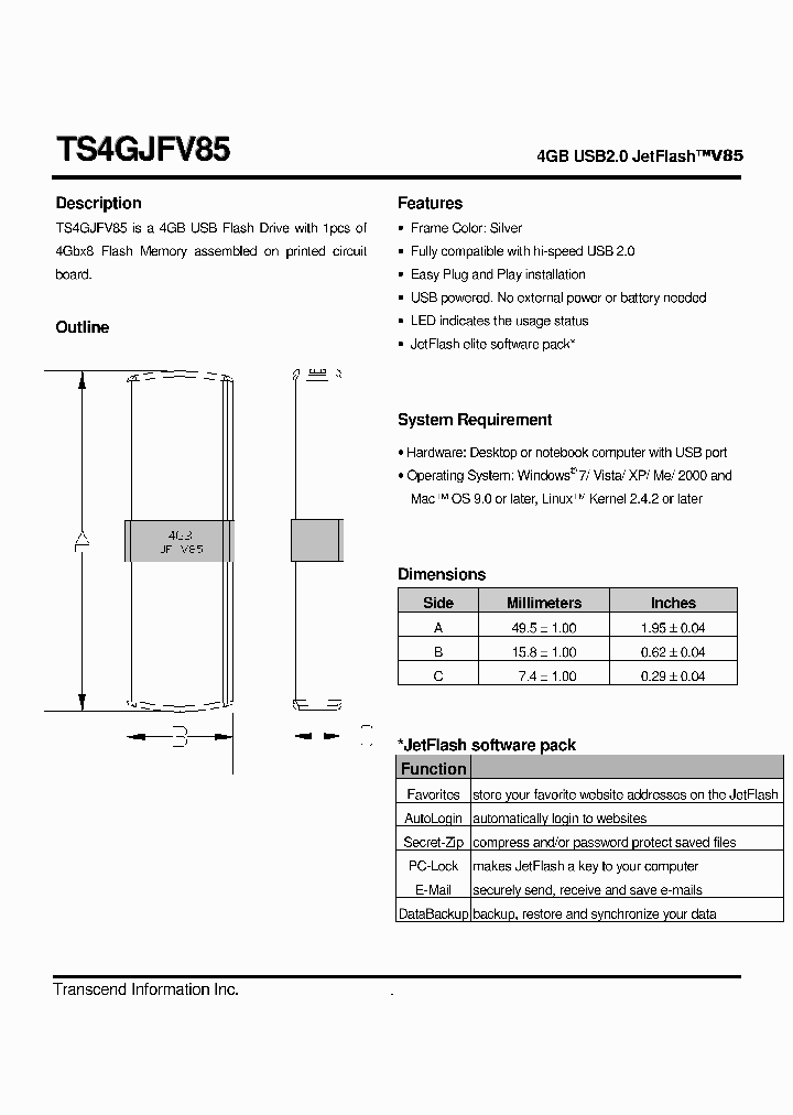 TS4GJFV85_5777333.PDF Datasheet