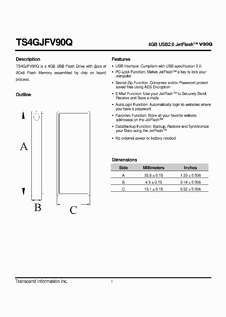 TS4GJFV90Q_5777336.PDF Datasheet