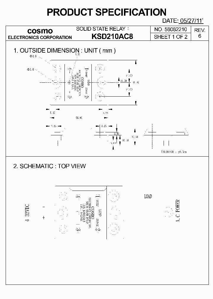 KSD210AC811_5777668.PDF Datasheet