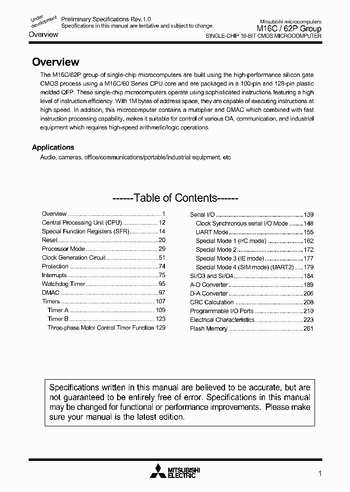 M30620FCPGP_5780734.PDF Datasheet