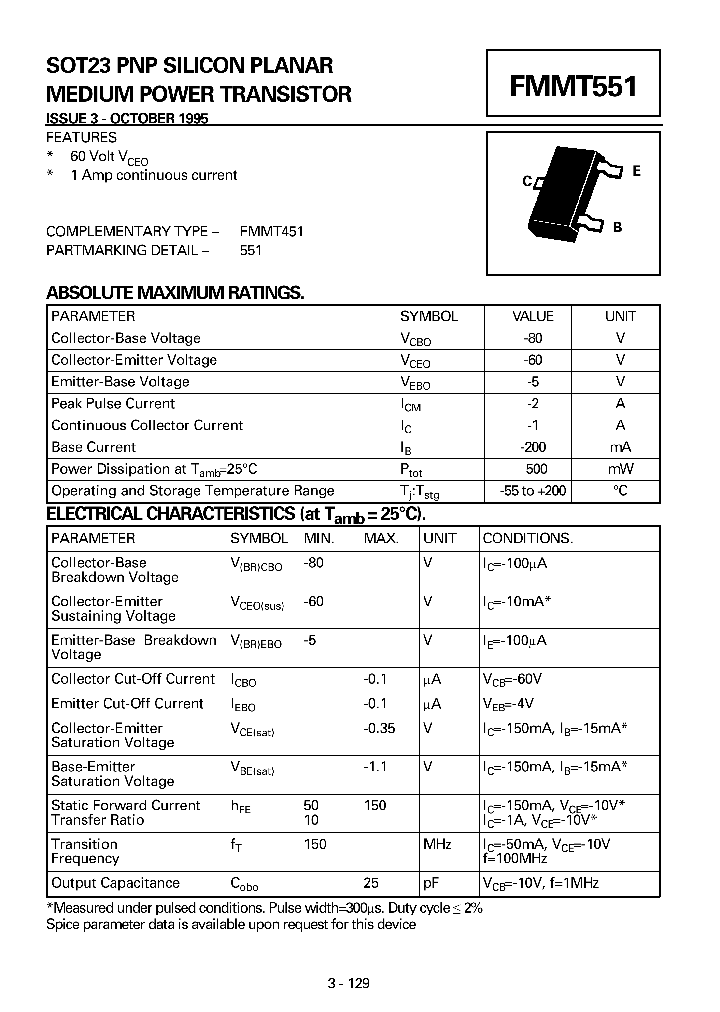 FMMT551_5782769.PDF Datasheet
