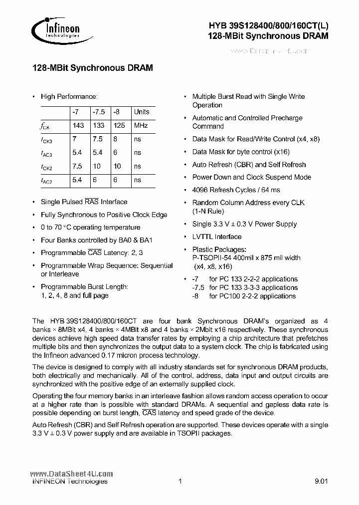 HYB39S128160CT_5784044.PDF Datasheet