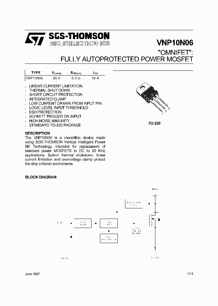 VNP10N06_5788401.PDF Datasheet
