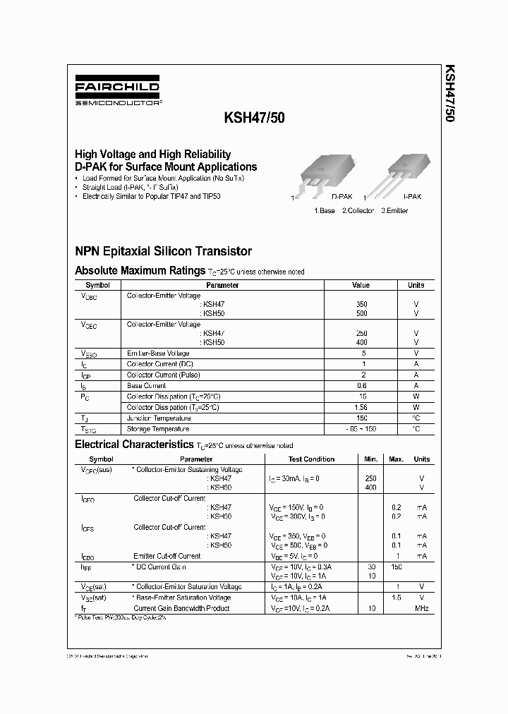 KSH47_5790572.PDF Datasheet