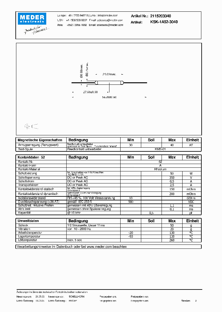 KSK-1A52-3040DE_5794649.PDF Datasheet