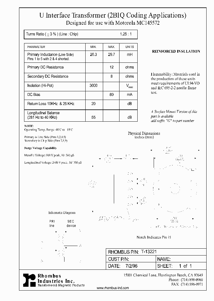 T-13221_5794779.PDF Datasheet