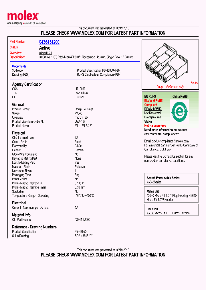 43645-12000_5796588.PDF Datasheet