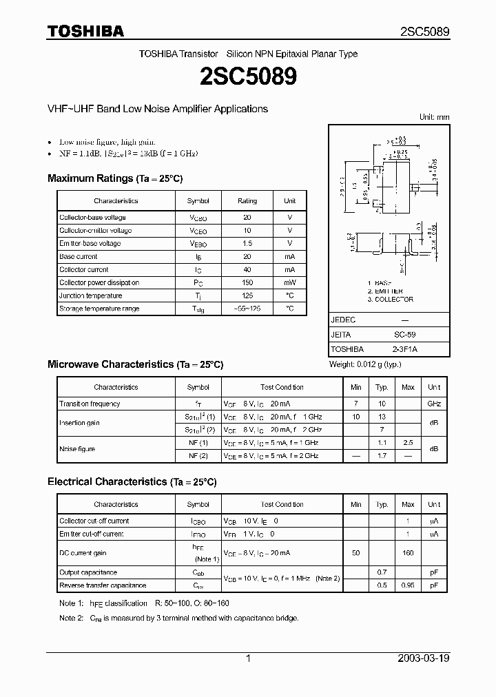 2SC5089_5798032.PDF Datasheet