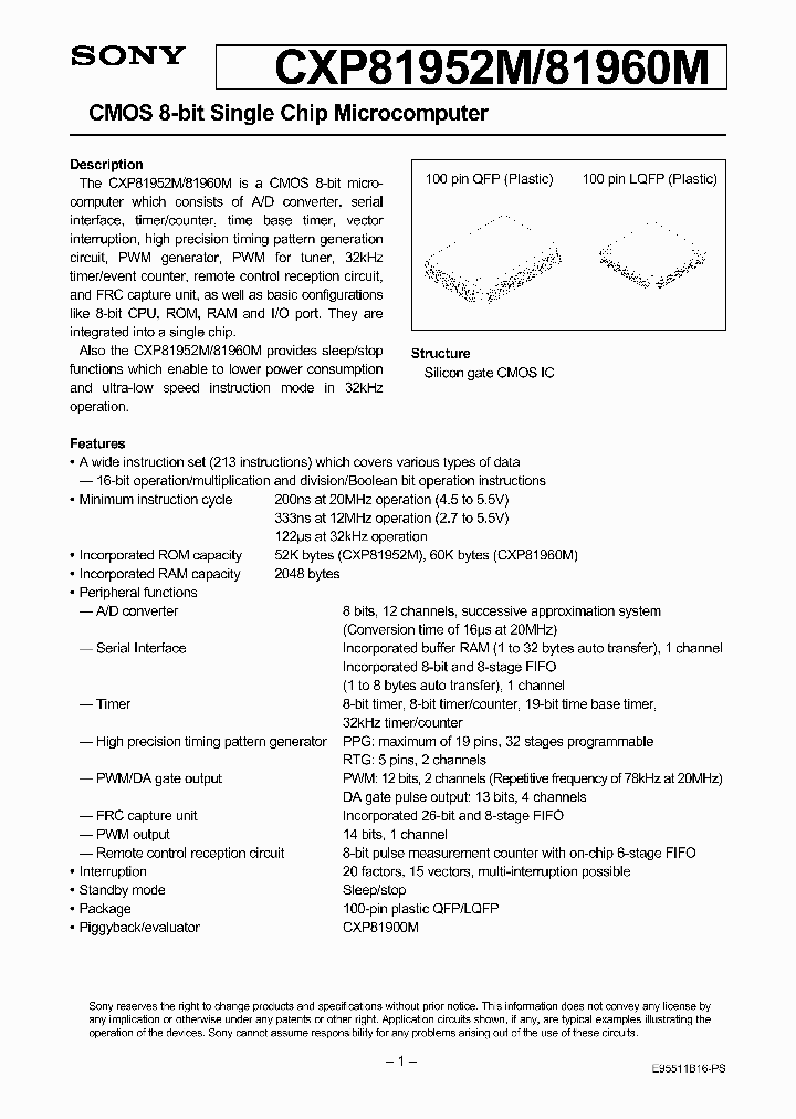 CXP81952M_5800095.PDF Datasheet